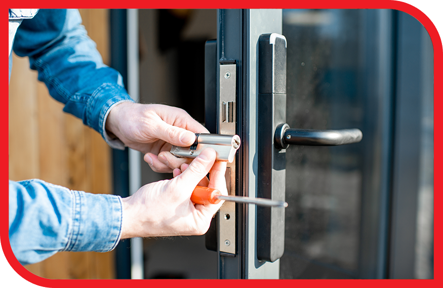 locksmith opening door